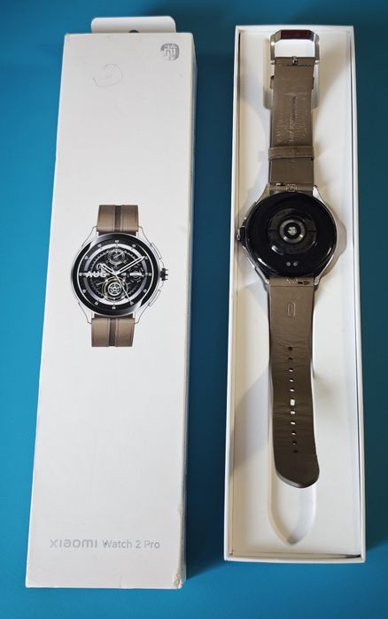 Vând ceas Xiaomi Watch 2 Pro, Bluetooth, Silver Case Brown