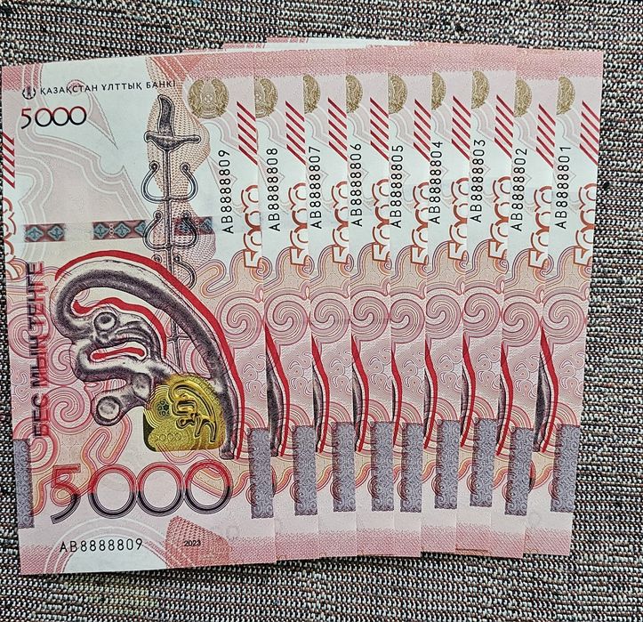 Купюры unc красивые номера