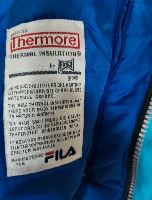 Geaca Ski Vintage FILA ITALY TEAM