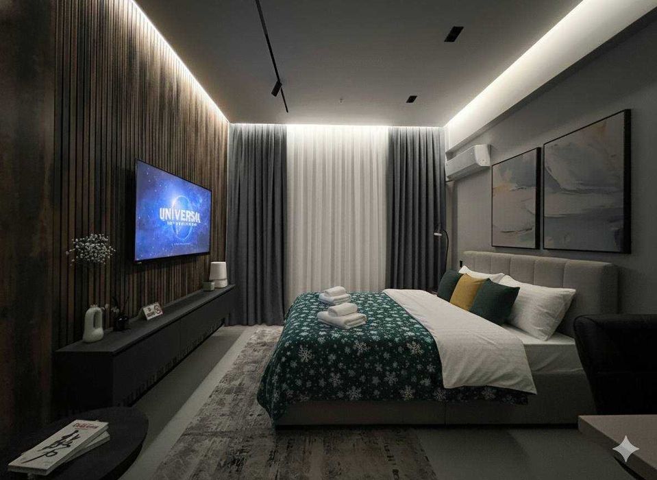 Современная стильная студия в ЖК U-Tower с видом на Tashkent City