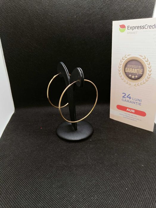 Cercei aur 14K 4.61g (Ag16 Moldova b33422) - Garantie 2 ani!
