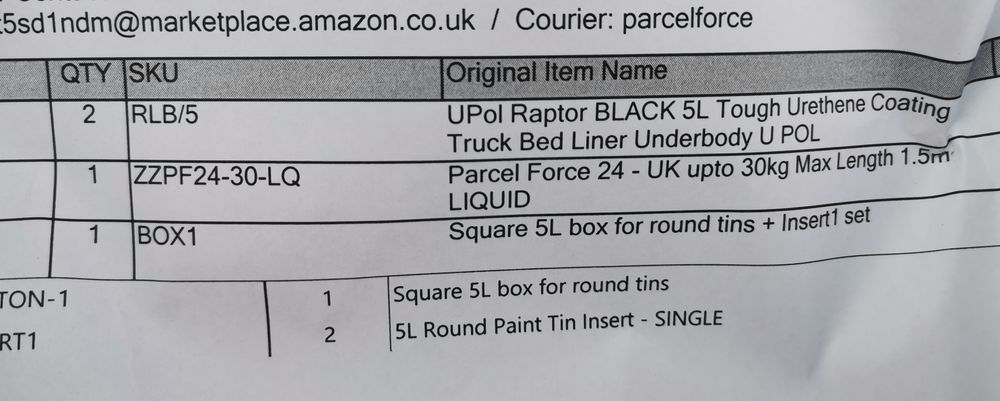 Боя Раптор ЧЕРНА - 5 литра, английска