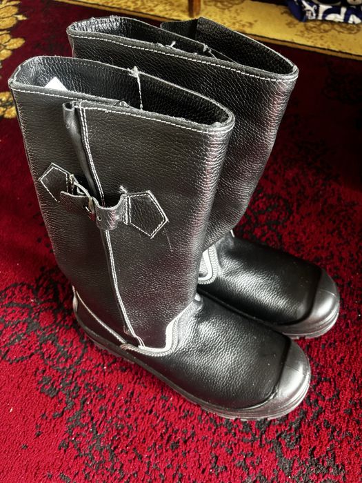 Сапоги из натуральной кожи