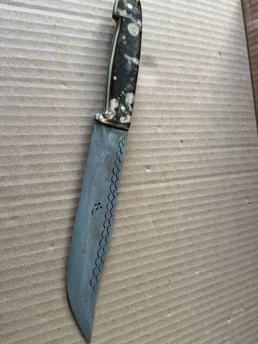 Стар нож 30см , гравиран