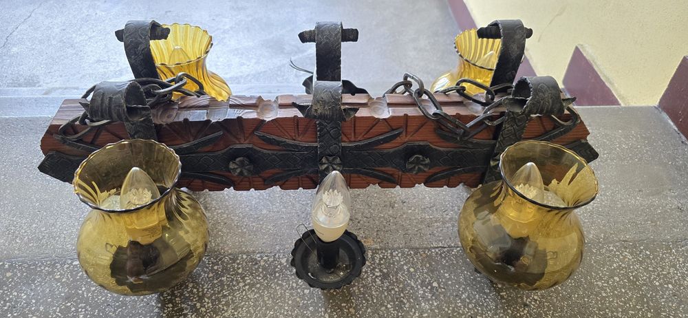 Candelabru lustra vechi
