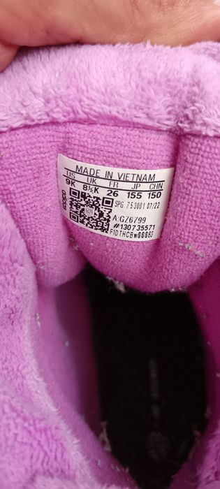 Adidas înalt mărimea 26