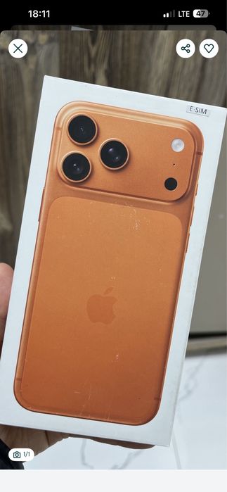 Iphone 17 pro max 256gb