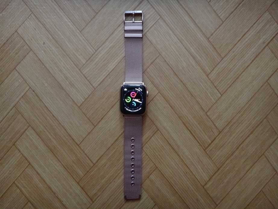 Каишка за часовник Apple iWatch тип Milanese Loop - 40mm Rose Gold