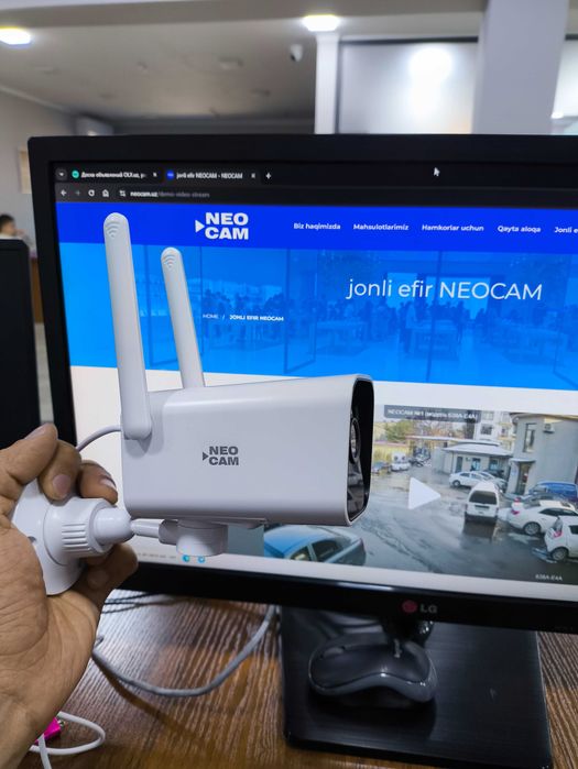 Wi-Fi поворотная камера видеонаблюдения NEOCAM NEO-WSW653-W3A