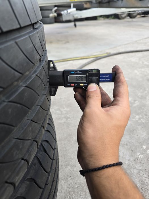 4 Броя Гуми 225/50/17 // 245/45/17 Michelin 23/24dot 6,8mm СПОРТ ПАКЕТ