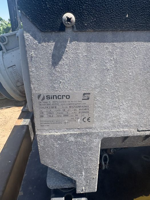 Generator curent honda gx690