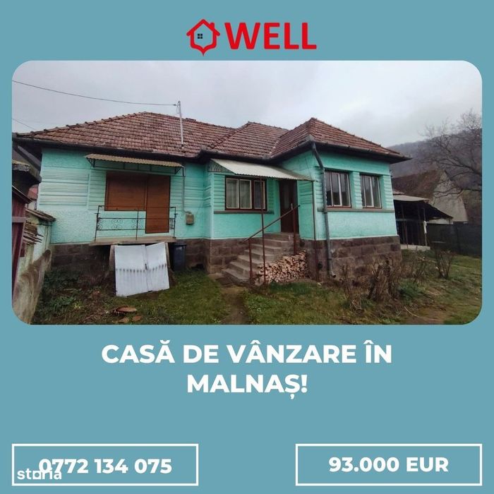 Casă de vânzare în Malnaș!