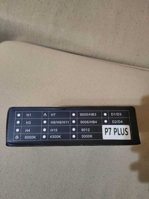Лед крушки H7 6000K
