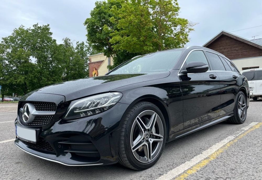W205 Facelift AMG Line предна 43AMG броня Mercedes C205 S205 решетка