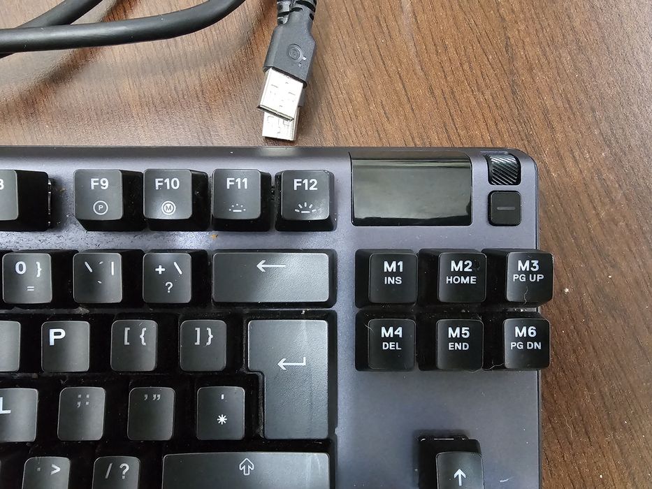 Tastatura mecanica gaming SteelSeries Apex 7 TKL, Red Switch, Iluminar