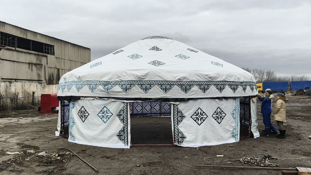Аренда юрта столыпосуды