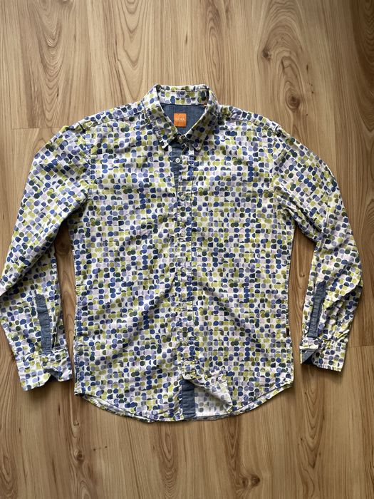 HUGO BOSS Orange/мъжка риза L