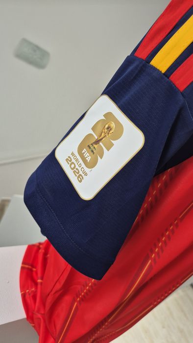 Tricou fotbal Spania Lamine Yamal mărime XL Cupa Mondiala
