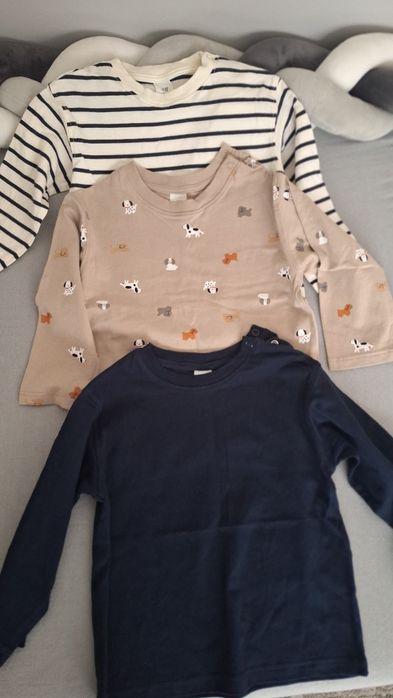 Set bluzite subțiri bumbac h&m 92 noi