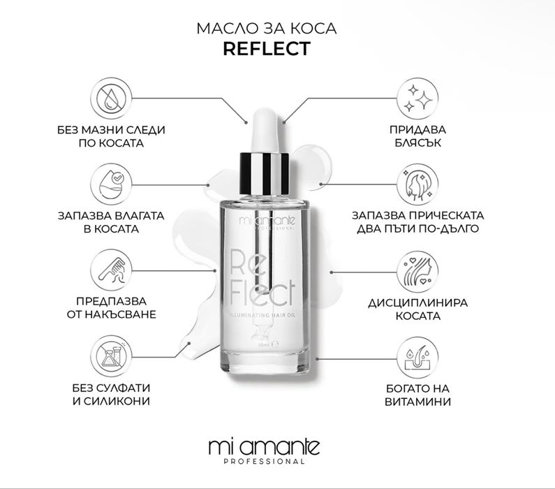 Масло за коса mi amante  REFLECT