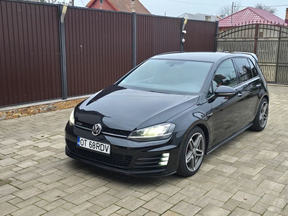 Volkswagen Golf 7 GTD 2.0TDI 184CP EURO 6 BI-Xenon Navigatie Mare