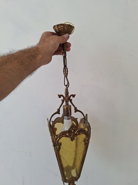 Бароков аплик и полилей настолни лампи