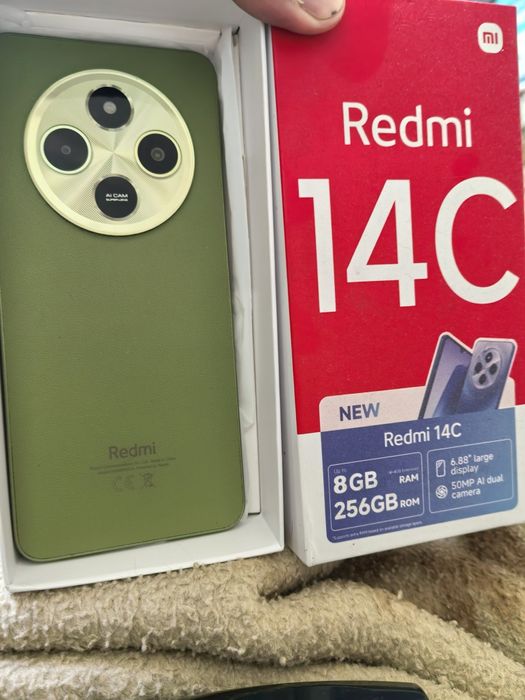 Смартфон 256гб. redmi 14C Xiaomi редми 14С телефон сотовый