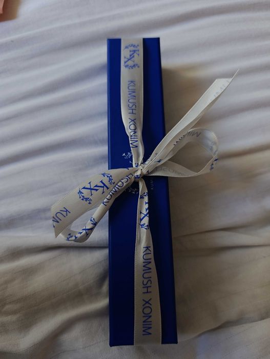 Серебряный кулон и цепочка