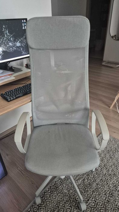 Scaun birou Ikea Markus gri