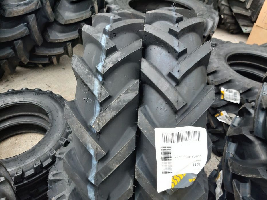 Cauciucuri noi agricole de tractor cu garantie 5.00-12 de motocultor