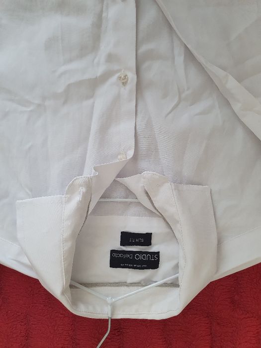 Легкая рубашка слим