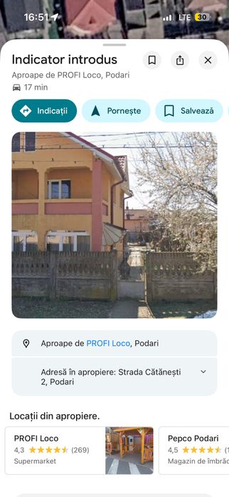 Casă P+E de vanzare in Podari