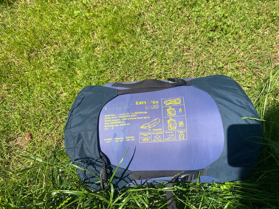 Sac de dormit cu puf gasca -22C