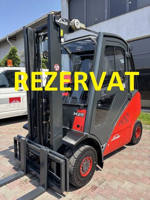 Rezervat - Motostivuitor Linde Evo H25T-01 DUPLEX An fabricație 2012