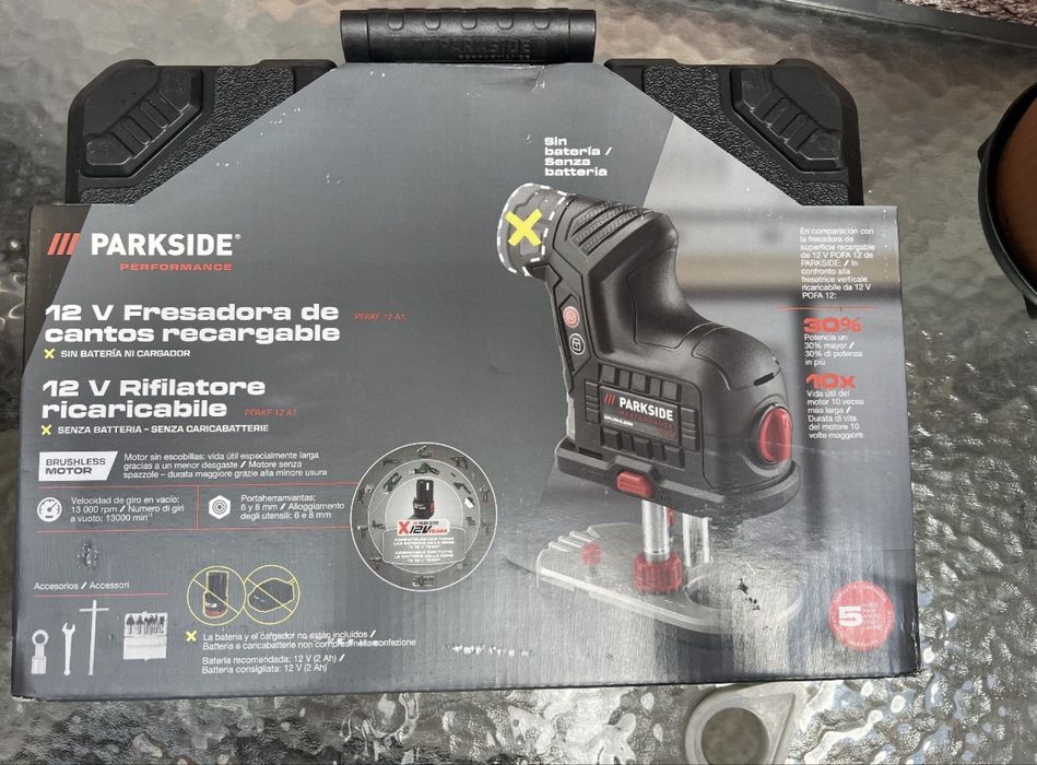 Freza Parkside Performance 12v