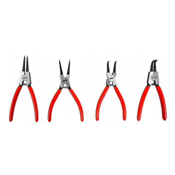 Set clesti pentru sigurante, Seeger, lungime 200 mm, 4 piese, Verke