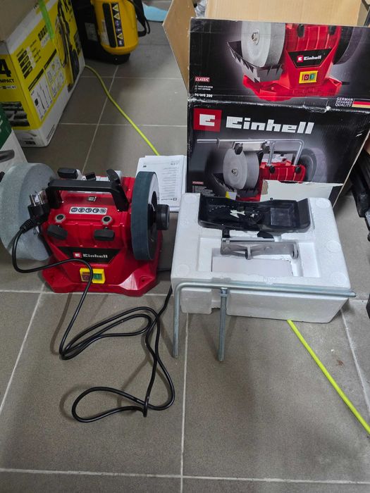 Polizor de banc umed/uscat Einhell TC-WG 200