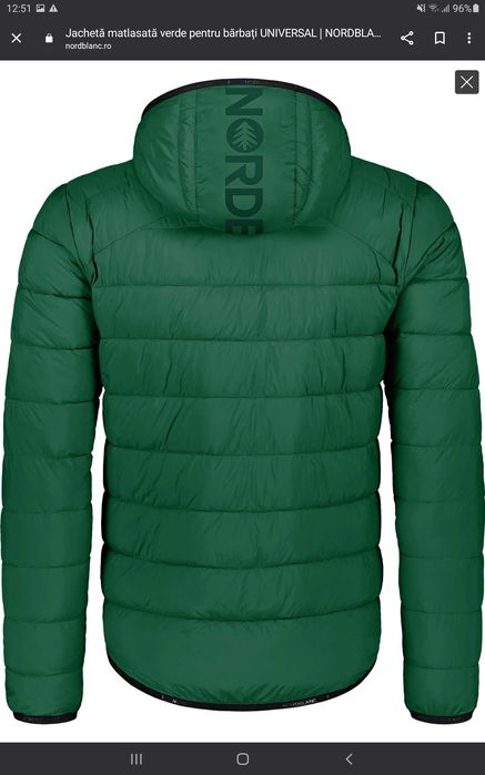 Geaca iarna NordBlank verde