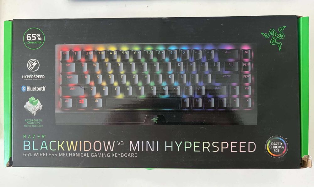 Клавиатура Razer Blackwidow Hyperspeed mini v3