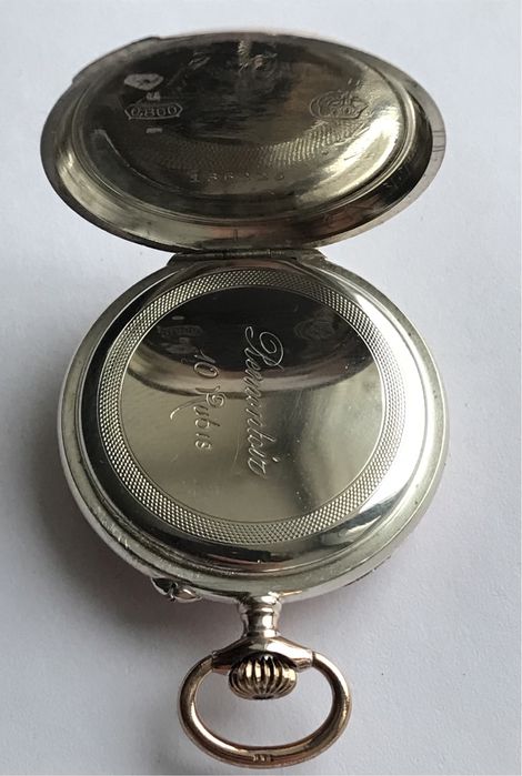 Часы серебрянные карманные антиквариат
