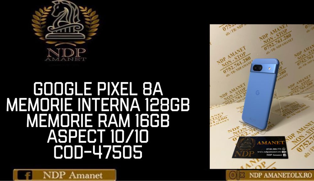 NDP Amanet Braila Google Pixel 8A( 47505)