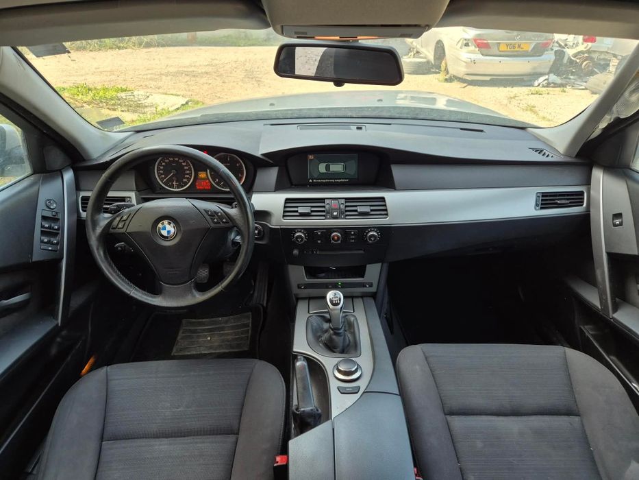 BMW E61 520D 163кс M47 ксенон ръчка НА ЧАСТИ!