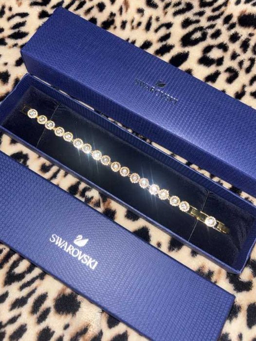 Bratara Swarovski Angelic, Aurie - nouă, în cutie