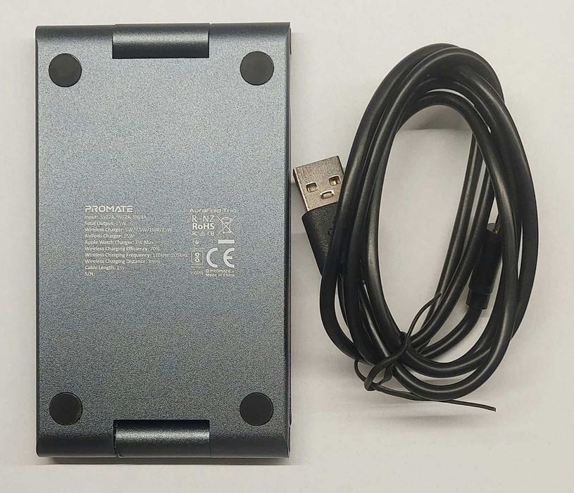 Зарядна станция ProMate AURAFOLD TRIO 15W Magsafe 3in1 Черна ЗАРЯДНО