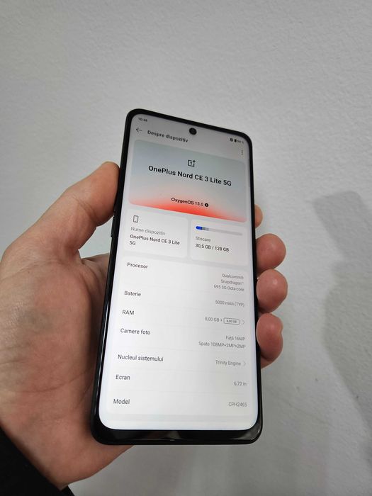 One plus Nord Ce 3 Lite 128Gb 5G Garantie..
