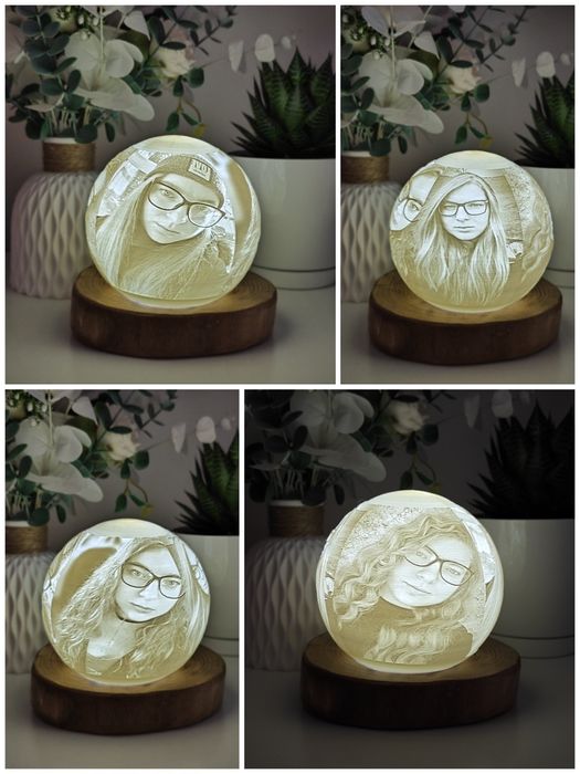 Lampă 3D personalizată - cadou personalizat