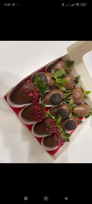 Клубника в шоколаде