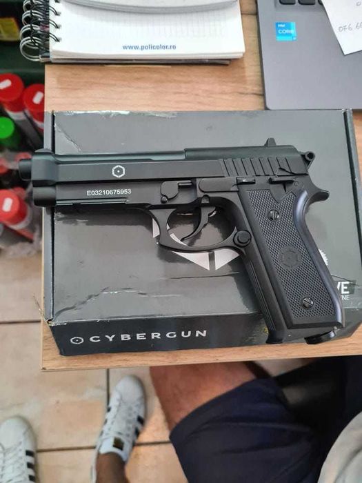 Pistol Airsoft Puternic pusca PRET IMBATABIL!! Colt (De Putere Mare)