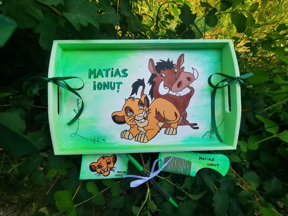 Set taviță moț / set tava turta / tava mot