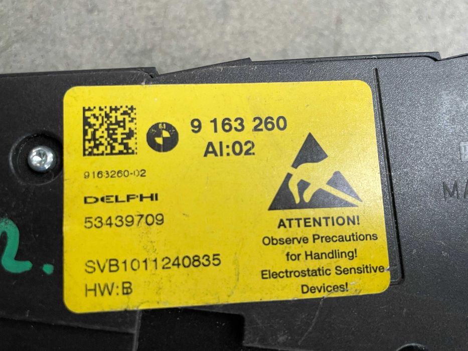 comanda reglaj scaun dreapta Bmw seria 5 F07/F10, 7 F01 cod 9163260